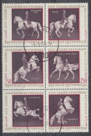 AUSTRIA 1395-1400,used,hinged,horses - Used Stamps