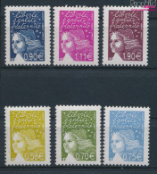 Frankreich 3709I Y-3714I Y (kompl.Ausg.) Postfrisch 2003 Freimarken: Marianne (10391239 - Unused Stamps