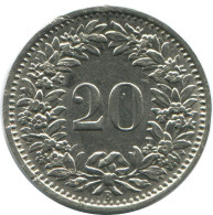 20 RAPPEN 1932 B SUIZA SWITZERLAND Moneda HELVETIA #AD964.2.E.A - Altri & Non Classificati