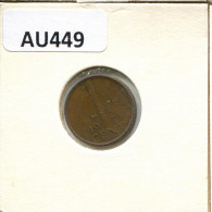 1 CENT 1971 NETHERLANDS Coin #AU449.U.A - 1948-1980: Juliana