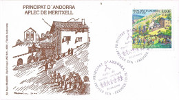 55111. Carta F.D.C. ANDORRA Francesa 2000. Aplec De Virgen Meritxell. Fiestas Y Tradiciones - FDC