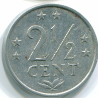 2 1/2 CENT 1979 NIEDERLÄNDISCHE ANTILLEN Aluminium Koloniale Münze #S10568.D.A - Niederländische Antillen