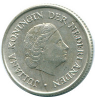 1/4 GULDEN 1970 ANTILLAS NEERLANDESAS PLATA Colonial Moneda #NL11660.4.E.A - Niederländische Antillen
