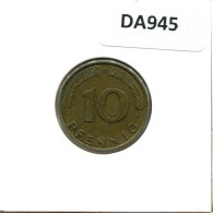 10 PFENNIG 1987 G WEST & UNIFIED GERMANY Coin #DA945.U.A - 10 Pfennig