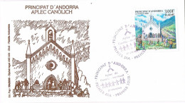 55111. Carta F.D.C. ANDORRA Francesa 2000. Aplec De Canolich. Fiestas Y Tradiciones - FDC