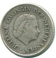 1/4 GULDEN 1967 ANTILLAS NEERLANDESAS PLATA Colonial Moneda #NL11583.4.E.A - Niederländische Antillen