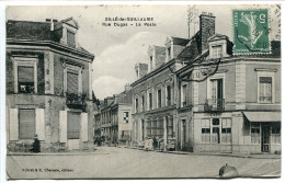 CPA Voyagé * SILLÉ Le GUILLAUME Rue Dugas La Poste * Librairie E. Chesnais Editeur - Sille Le Guillaume