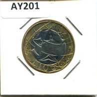 1000 LIRE 1997 ITALY Coin BIMETALLIC #AY201.2.U.A - 1 000 Lire