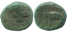 SELEUKID EMPIRE ANTIOCHOS APOLLO ELEPHANT GRIECHISCHE Münze 1.9g/10mm #SAV1381.11.D.A - Griechische Münzen
