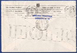 Bahnpost (Ambulant; R.P.O./T.P.O.) Madrid-Malaga (AD4226) - Cartas & Documentos