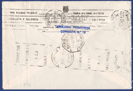 Bahnpost (Ambulant; R.P.O./T.P.O.) Madrid-Malaga (AD4226) - Covers & Documents