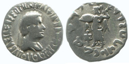 BAKTRIA APOLLODOTOS II SOTER PHILOPATOR MEGAS AR DRACHM 2.2g/17mm #AA358.40.E.A - Griechische Münzen