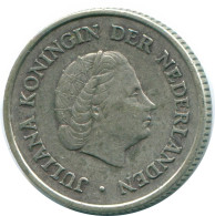 1/4 GULDEN 1960 NETHERLANDS ANTILLES SILVER Colonial Coin #NL11083.4.U.A - Antilles Néerlandaises