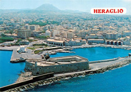 73946092 Heraclio_Heraklion_Iraclio_Crete_Greece Festung Hafen Stadtpanorama - Greece