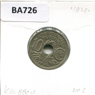 10 CENTIMES 1939 FRANKREICH FRANCE Französisch Münze #BA726.D.A - 10 Centimes