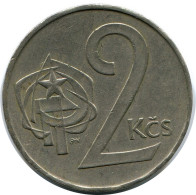 2 KORUN 1983 CZECHOSLOVAKIA Coin #AR228.U.A - Cecoslovacchia