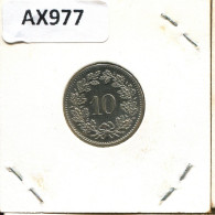 10 RAPPEN 1983 SUIZA SWITZERLAND Moneda #AX977.3.E.A - Otros & Sin Clasificación