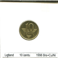 10 CENTU 1998 LITHUANIA Coin #AS694.U.A - Lituania