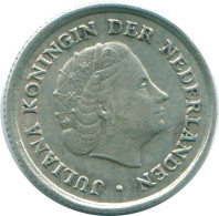 1/10 GULDEN 1966 NETHERLANDS ANTILLES SILVER Colonial Coin #NL12663.3.U.A - Antilles Néerlandaises