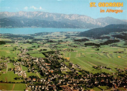 73946031 St_Georgen_Attergau Panorama Attersee Alpen - Other & Unclassified