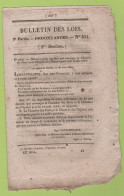 1834 BULLETIN DES LOIS - PONT SUR ALLIER VARENNES SAINT POURCAIN - PONT SUR LA LOIRE A DIGOIN - MONTPELLIER FACULTE - Decretos & Leyes