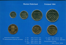 NEERLANDÉS NETHERLANDS 1994 MINT SET 6 Moneda + MEDAL #SET1122.4.E.A - Jahressets & Polierte Platten