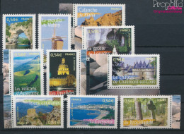 Frankreich 4134-4143 (kompl.Ausg.) Postfrisch 2006 Aspekte Der Regionen (10391265 - Unused Stamps