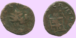 LATE ROMAN IMPERIO Follis Antiguo Auténtico Roman Moneda 2.3g/18mm #ANT2001.7.E.A - The End Of Empire (363 AD Tot 476 AD)