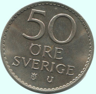 50 ORE 1964 SUÈDE SWEDEN Pièce #AC720.2.F.A - Schweden