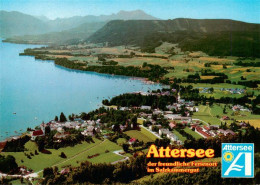 73946010 Attersee Panorama Ferienort Im Salzkammergut Mit Schafberg - Autres & Non Classés