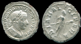 GORDIAN III AR DENARIUS ROME (7TH ISSUE. 1ST OFFICINA) DIANA #ANC13048.84.E.A - La Crisis Militar (235 / 284)