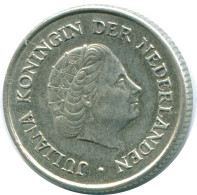 1/4 GULDEN 1960 NIEDERLÄNDISCHE ANTILLEN SILBER Koloniale Münze #NL11034.4.D.A - Niederländische Antillen