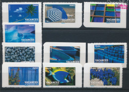 Frankreich 4247-4256 (kompl.Ausg.) Postfrisch 2007 Urlaubsgrüße (10391273 - Unused Stamps