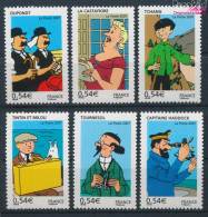 Frankreich 4259-4264 (kompl.Ausg.) Postfrisch 2007 Comicserie Tintin (10391274 - Nuevos