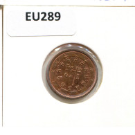 2 EURO CENTS 2002 PORTUGAL Münze #EU289.D.A - Portogallo