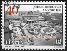 2020 Italia 4050 Strage Di Bologna Tariffa "B" Usato - 2011-20: Oblitérés