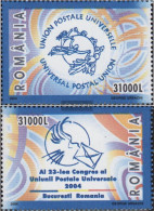 Romania 5796-5797 (complete Issue) Unmounted Mint / Never Hinged 2004 Universal Postal Congress - Nuevos