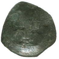 TRACHY BYZANTINISCHE Münze  EMPIRE Antike Authentisch Münze 1.1g/19mm #AG722.4.D.A - Bizantinas