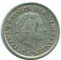 1/10 GULDEN 1963 ANTILLAS NEERLANDESAS PLATA Colonial Moneda #NL12489.3.E.A - Netherlands Antilles