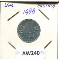 10 GROSCHEN 1988 ÖSTERREICH AUSTRIA Münze #AW240.D.A - Austria