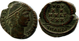 CONSTANTIUS II MINTED IN ANTIOCH FROM THE ROYAL ONTARIO MUSEUM #ANC11240.14.U.A - The Christian Empire (307 AD To 363 AD)