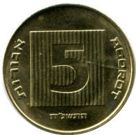 5 AGOROT ISRAEL UNC Coin #M10342.U.A - Israël