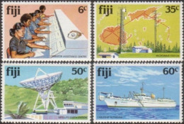 Fiji 1981 SG615-618 Telecommunications Set MNH - Fidji (1970-...)