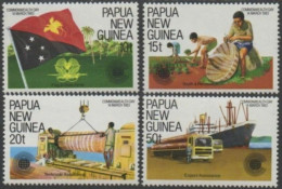 Papua New Guinea 1983 SG464-467 Commonwealth Day Set MNH - Papua-Neuguinea