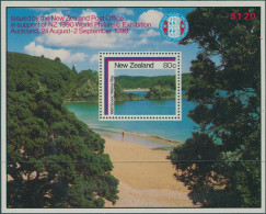 New Zealand 1986 SG1399 Scenic Bays MS MNH - Autres & Non Classés