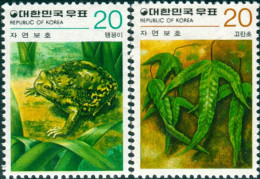 Korea South 1979 SG1408-1409 Nature Conservation Set MNH - Corea Del Sud