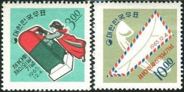 Korea South 1965 SG613 Communications Day Set MNH - Korea, South
