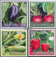 Liechtenstein 1888-1891 (complete Issue) Unmounted Mint / Never Hinged 2018 Vegetables - Ungebraucht