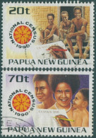 Papua New Guinea 1990 SG615-616 National Census Set FU - Papoea-Nieuw-Guinea
