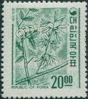 Korea South 1967 SG709 20w Mison Shrub MNH - Korea (Zuid)